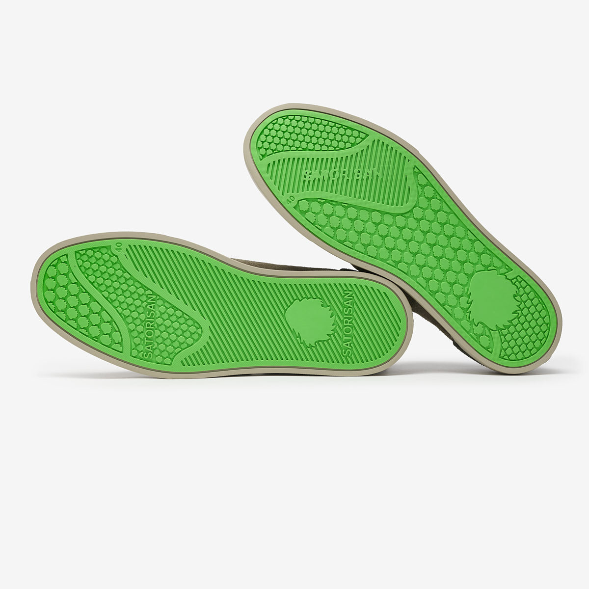 Heisei Suede | Peat Green