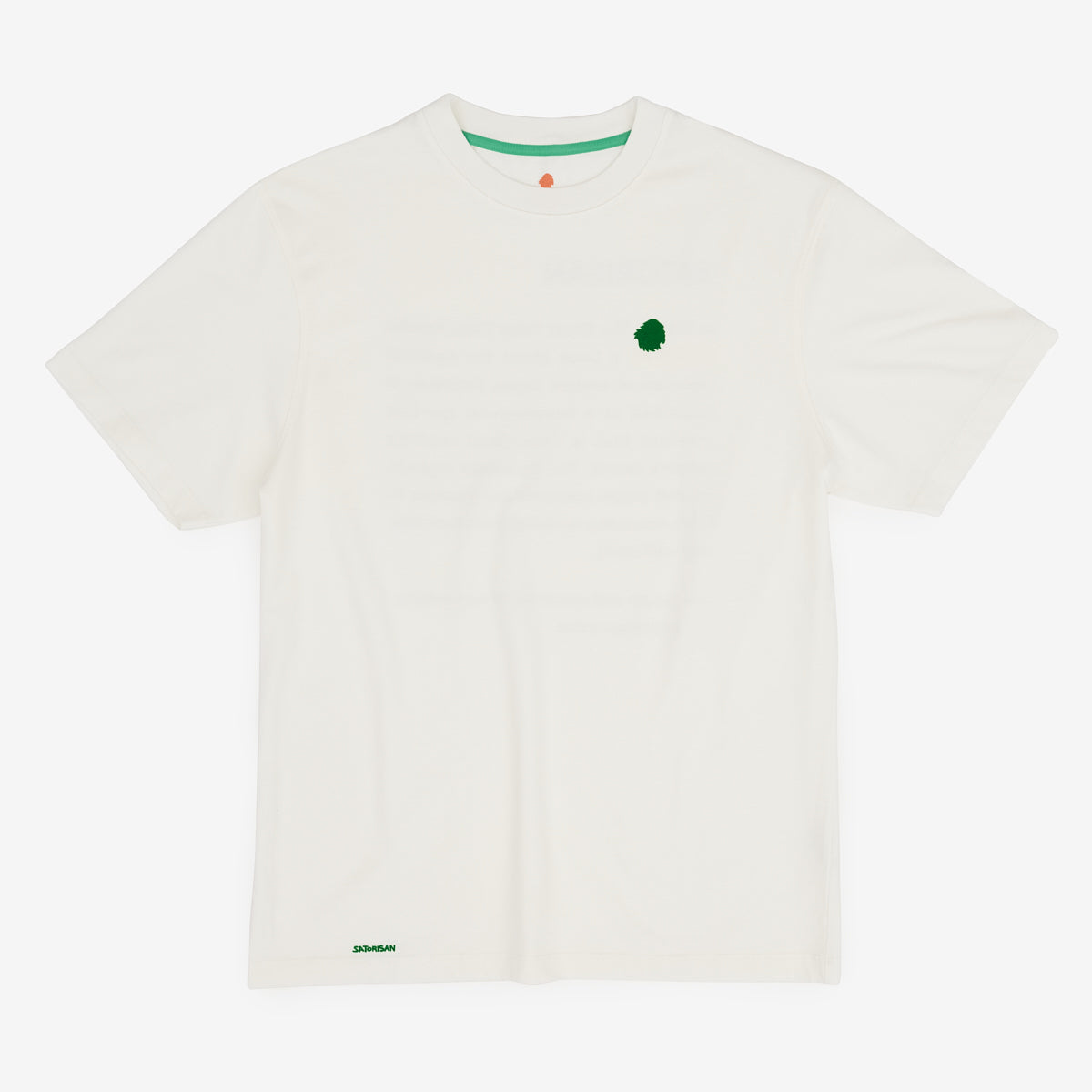 Camiseta de 100 % algodón orgánico blanco