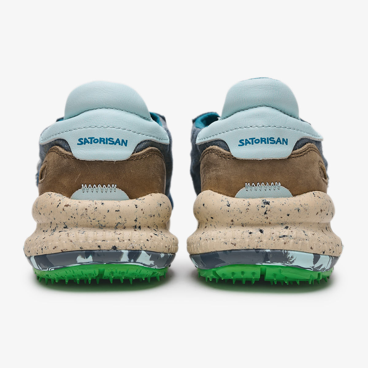 Chacrona Linen Elastics | Shadowy Scales