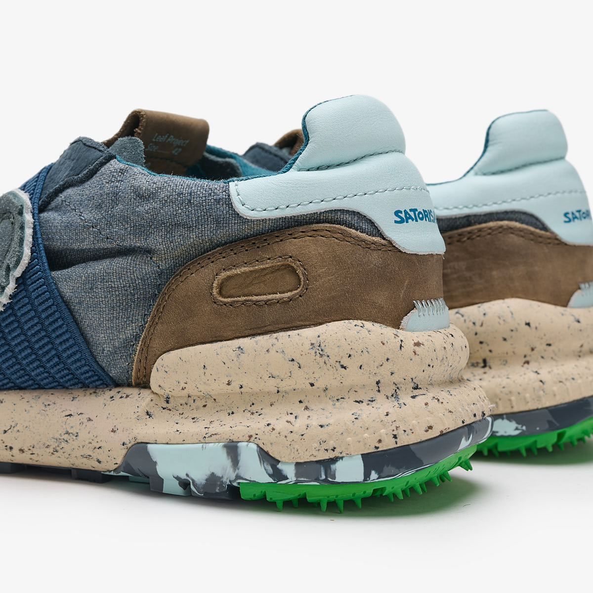 Chacrona Linen Elastics | Shadowy Scales