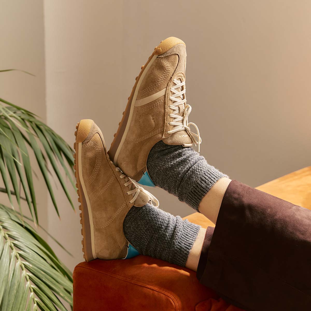 Stardust Suede | Faded Chestnut