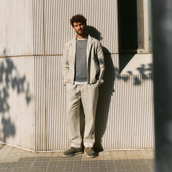 Uwabaki Clog Suede | Deep Khaki