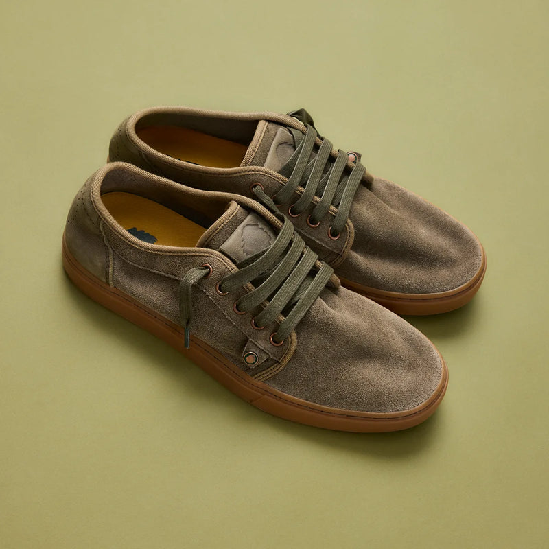 Heisei Suede | Deep Khaki/Gr