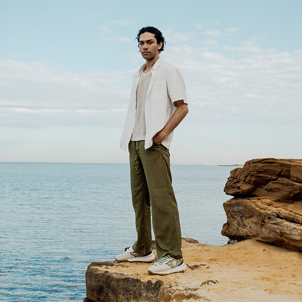 Chacrona Metta Lino Whitewisp | Algue