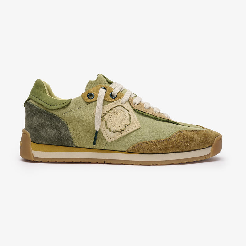 Ensō Suede | Lichen Green