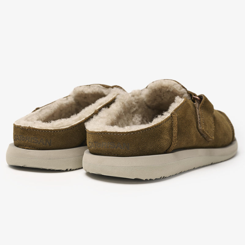 Uwabaki Clog Strap Suede | Thunderbolt