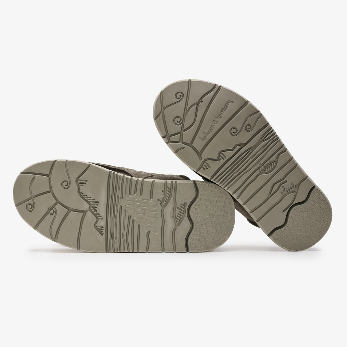 Uwabaki Clog Suede | Deep Khaki