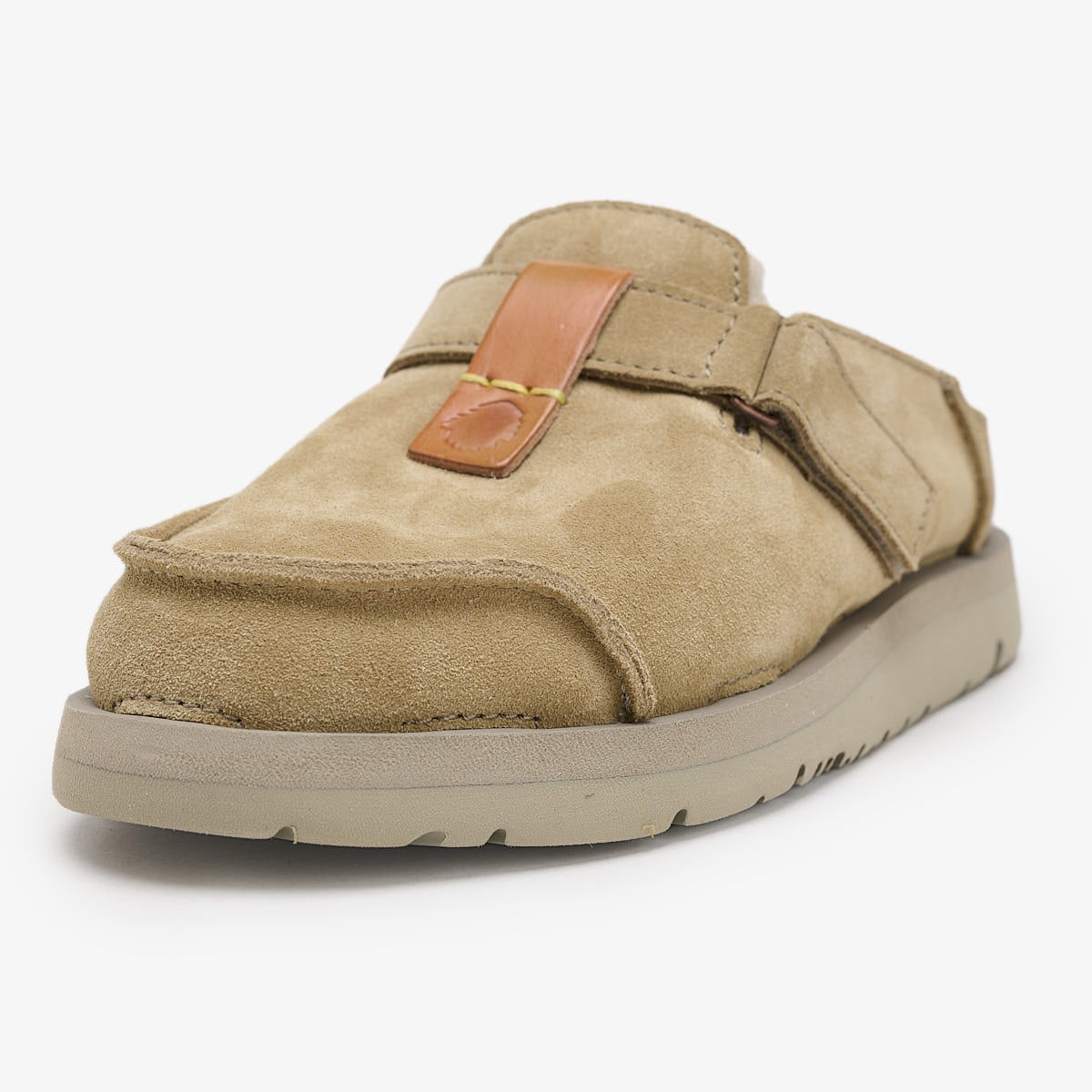 Uwabaki Clog Suede | Driftwood