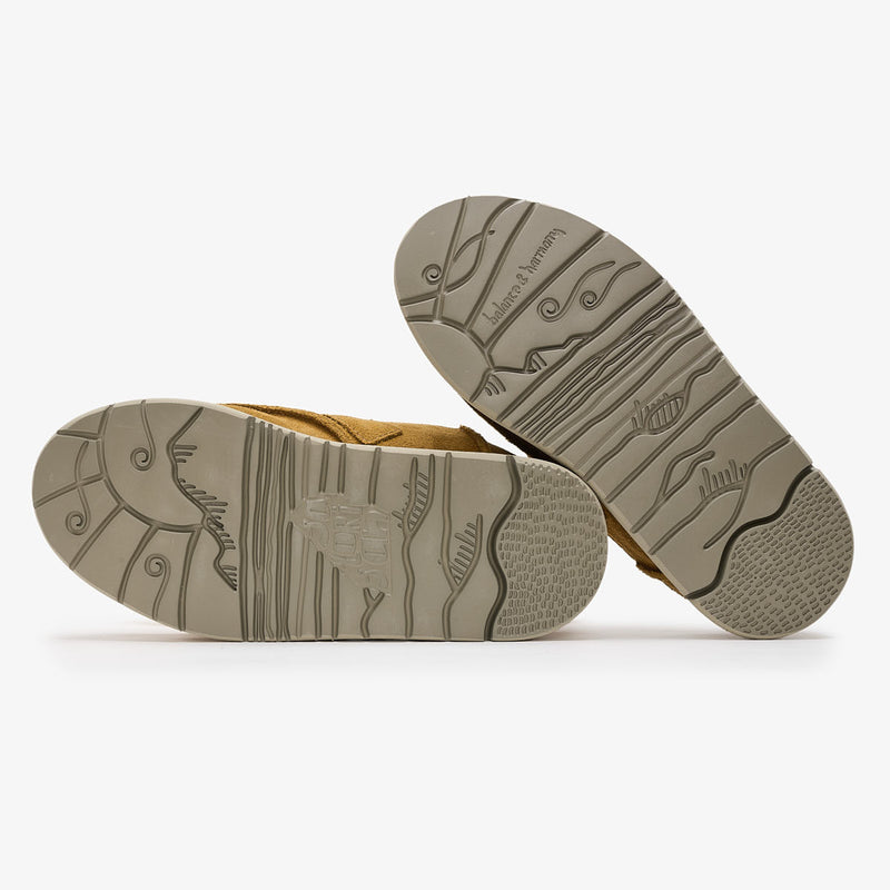 Uwabaki Clog Suede | Mid Brown
