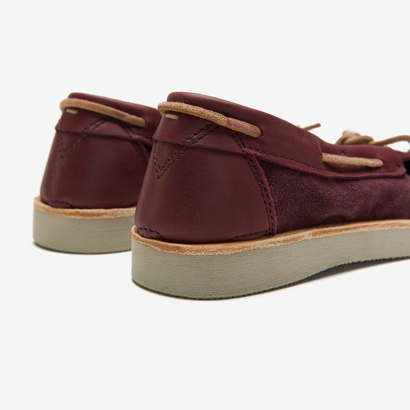Aubergine Suede | Lava Stone