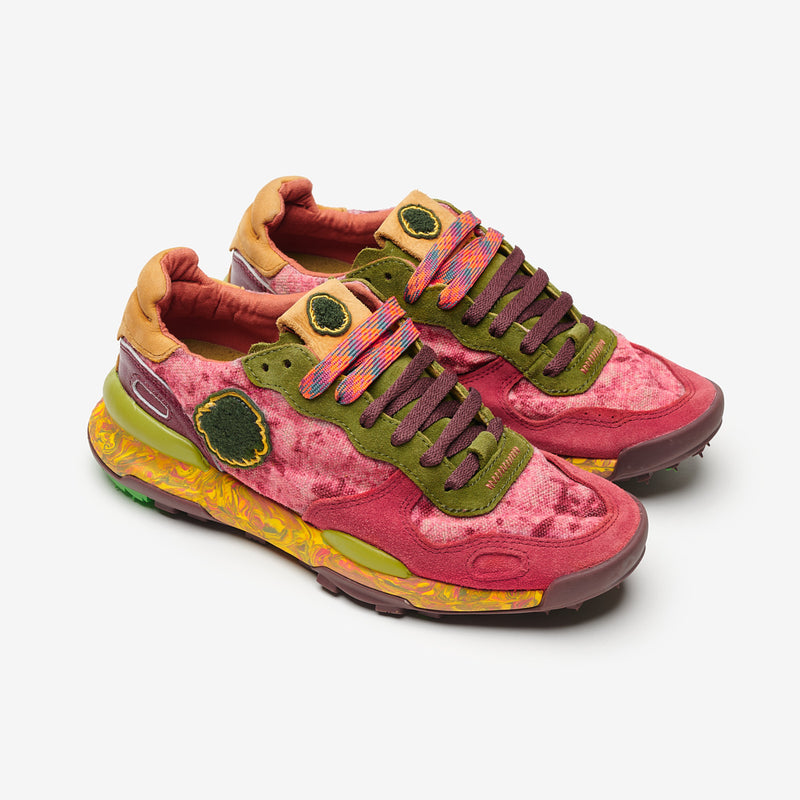 Chacrona Linen | Camouflage red