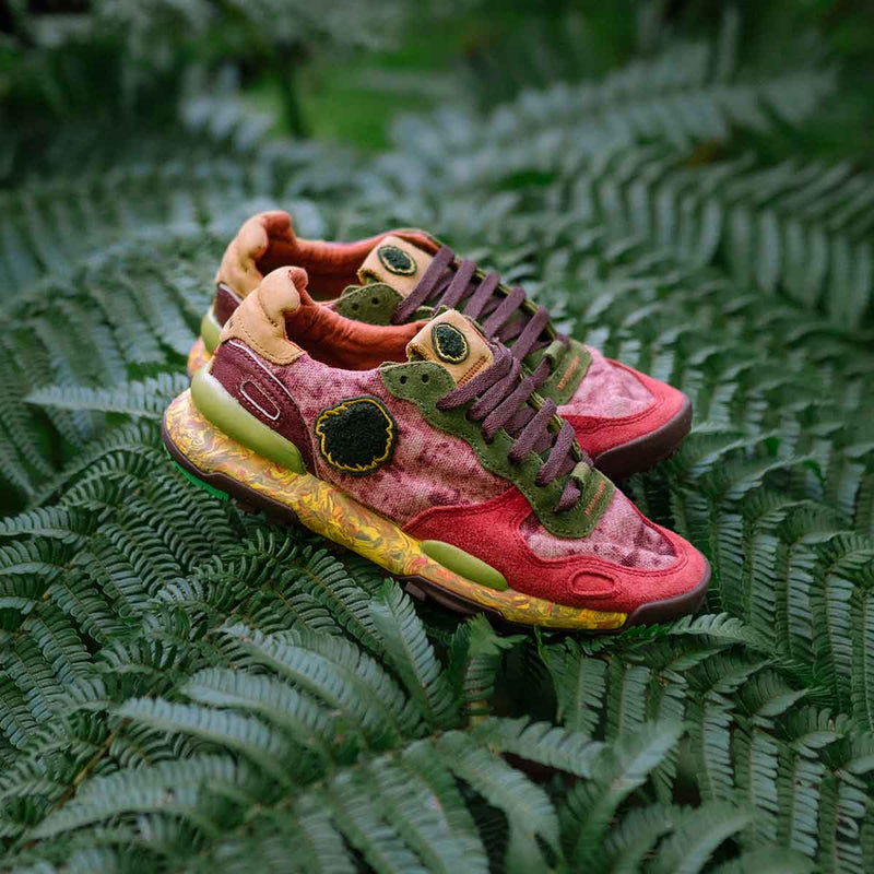 Chacrona Linen | Camouflage red