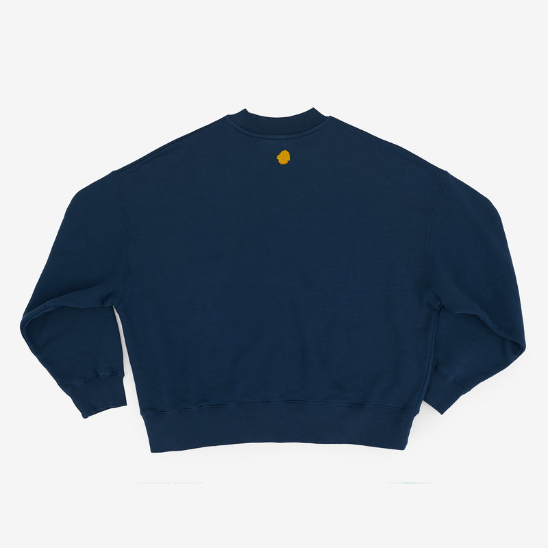 sudaderas oversize hombre azul marino