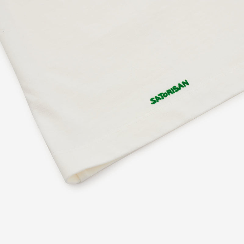 Camiseta de 100 % algodón orgánico blanco