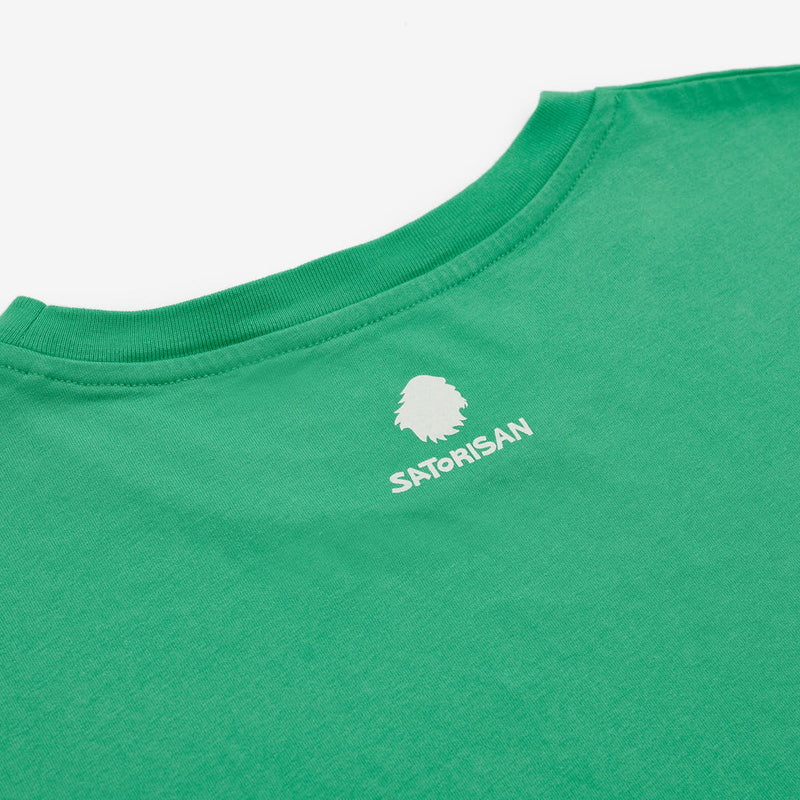 Camiseta verde de algodón Orgánico