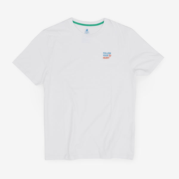 Camiseta blanco de algodón orgánico