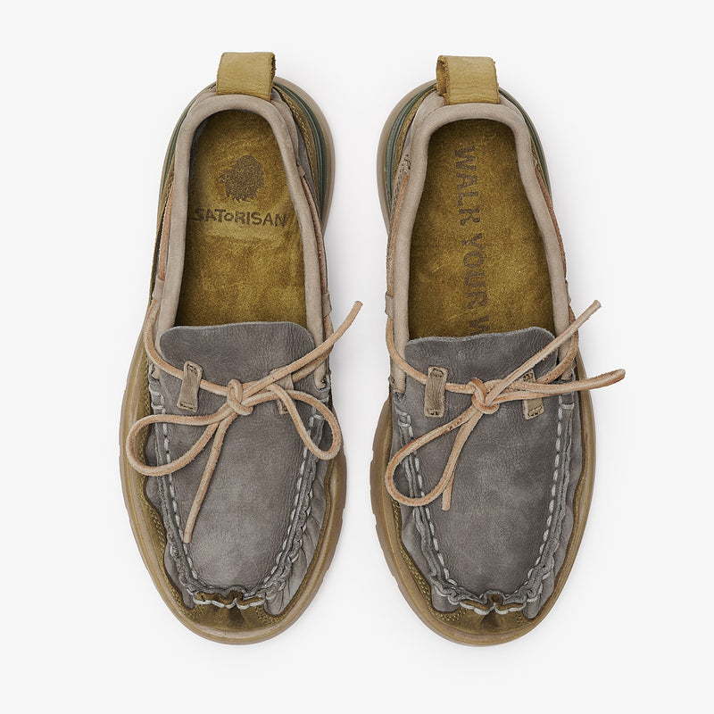 mocasines con cordones hombre