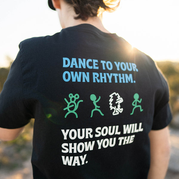 Camiseta negro de algodón orgánico